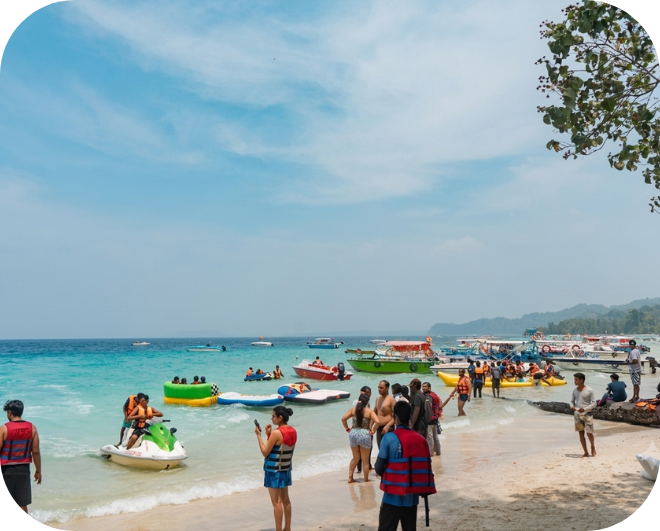Kalapathar Beach on Havelock Island (Swaraj Dweep)