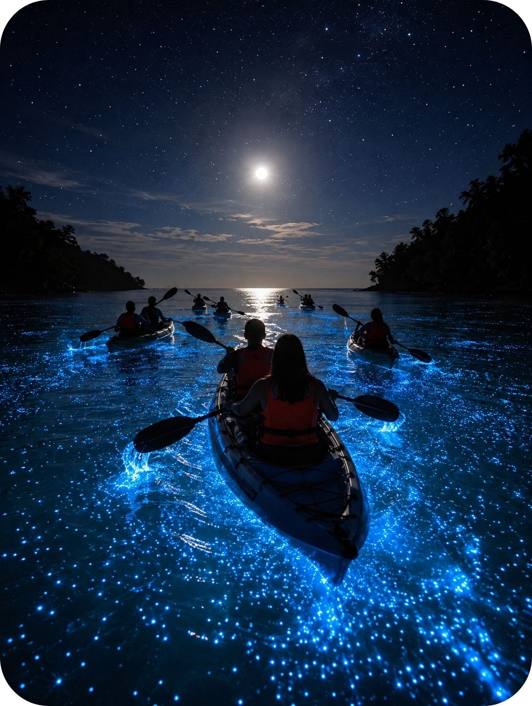 night kayaking in andaman